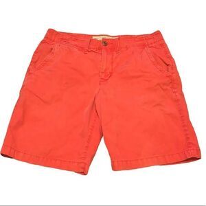 Vintage American Eagle Coral Prep Length Cargo Shorts Size 33